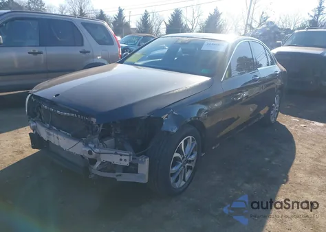 2016 Mercedes-Benz C 300 4Matic from USA, damaged, VIN WDDWF4KB5GR142709